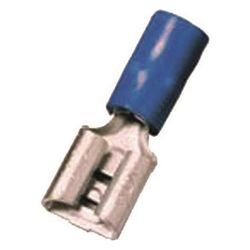 Intercable Flachsteckhülse ICIQ248FH, 1,5-2,5mm2 4,8x0,8mm, Messing, Blau... INTERCABLE-180881 8014212200983 (Abb. 1)
