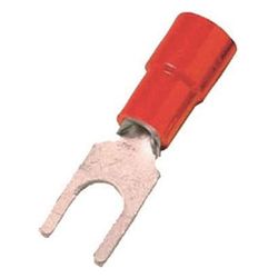Intercable Quetschkabelschuh Gabelform, 10mm2 M5, Kupfer, Rot, ICIQ105G... INTERCABLE-180811 8014212200693 (Abb. 1)