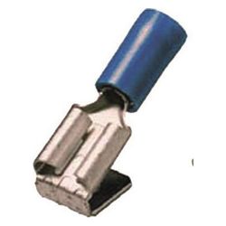 Intercable Steckverteiler ICIQ2FHA, 1,5-2,5mm2, 6,3x0,8mm, Messing/PVC, Blau, ICIQ2F... INTERCABLE-180903 8014212201188 (Abb. 1)