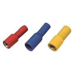 Intercable Rundsteckhülse ICIQ1RSH, 0,5-1mm2, 4mm, Messing, Rot... INTERCABLE-180862 8014212201195 (Abb. 1)