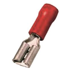 Intercable Flachsteckhülse ICIQ168FH, 0,5-1mm2, 6,3x0,8mm, Messing, Rot... INTERCABLE-180853 8014212200945 (Abb. 1)