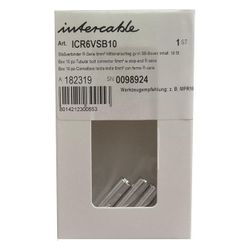 Intercable Stoßverbinder ICR35VSB10, 35mm2, Kupfer, verzinnt... INTERCABLE-182323 8014212300591 (Abb. 1)