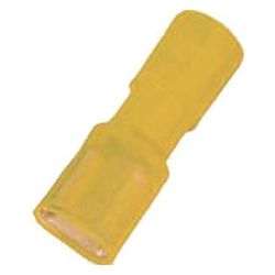 Intercable Flachsteckhülse ICIQ668FHVI, 4-6mm2 6,3x0,8mm, Messing, Gelb... INTERCABLE-180931 8014212201164 (Abb. 1)