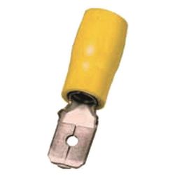 Intercable Flachstecker ICIQ668FS, 4-6mm2 6,3x0,8mm, Messing, Gelb... INTERCABLE-180932 8014212201072 (Abb. 1)