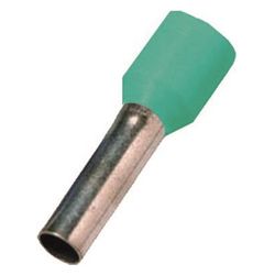 Intercable Aderendhülse DIN46228T4, 0,34mm2 8mm, Kupfer/Polypropylen, Türkis... INTERCABLE-180731 8014212201980 (Abb. 1)
