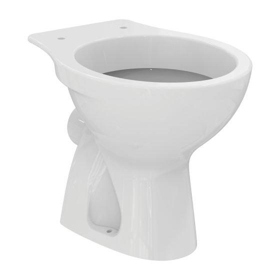 Ideal Standard Standtiefspül-WC Eurovit, Abgang außen waagr., 360x500x395mm, Weiß