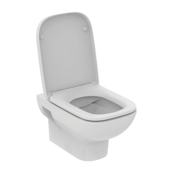 Ideal Standard WC-Paket i.life A Randlos mit WC-Sitz Softclose Weiß