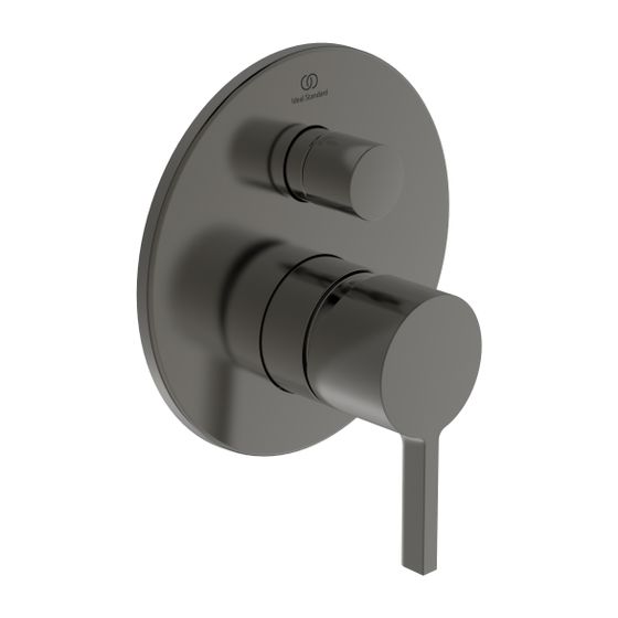Ideal Standard Badearmatur Unterputz JOY, Bausatz2, DVGW, Magnetic Grey