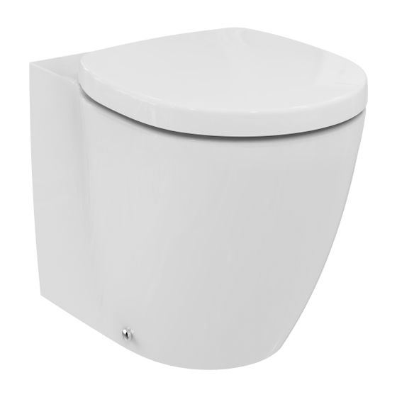 Ideal Standard Stand-T-WC Connect, AquaBlade, Abgang waagerecht 365x545x400mm, Weiß mit IP