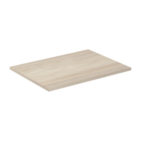 Ideal Standard Holzkonsole Connect Air, für US 600mm, 604x442x18mm, Pinie hell Dekor und Beige matt