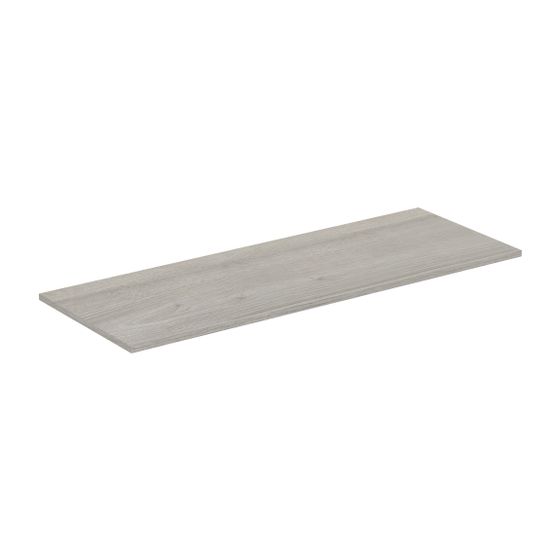 Ideal Standard Holzkonsole Connect Air, für US 1200mm, 1204x442x18mm, Eiche gr.Dek.und Weiß matt