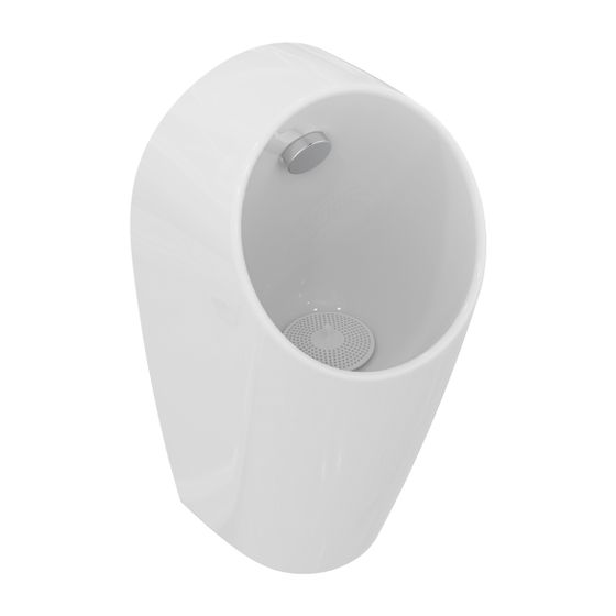 Ideal Standard E-Urinal Sphero Maxi, für Batt.Anschl., Zulauf hinten, 300x300x620mm, Weiß