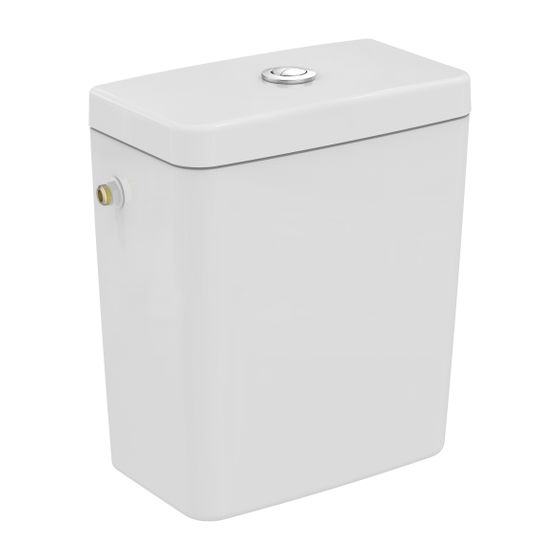 Ideal Standard Spülkasten Connect Cube, 6 Liter, Zulauf seitlich, 313x176x376mm, Weiß