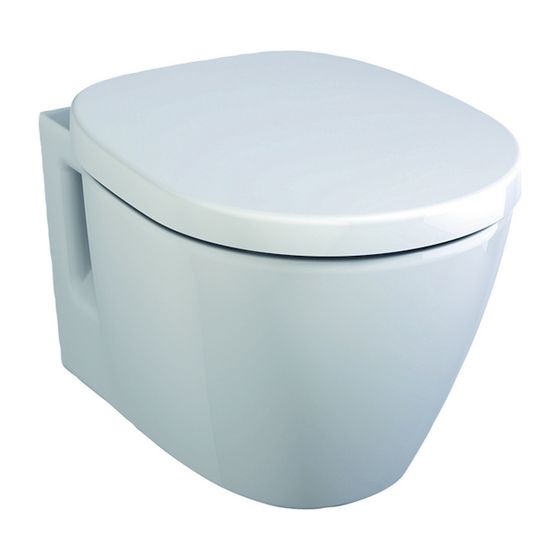 Ideal Standard Wandtiefspül-WC Connect, kompakt, 360x480x340mm, Weiß