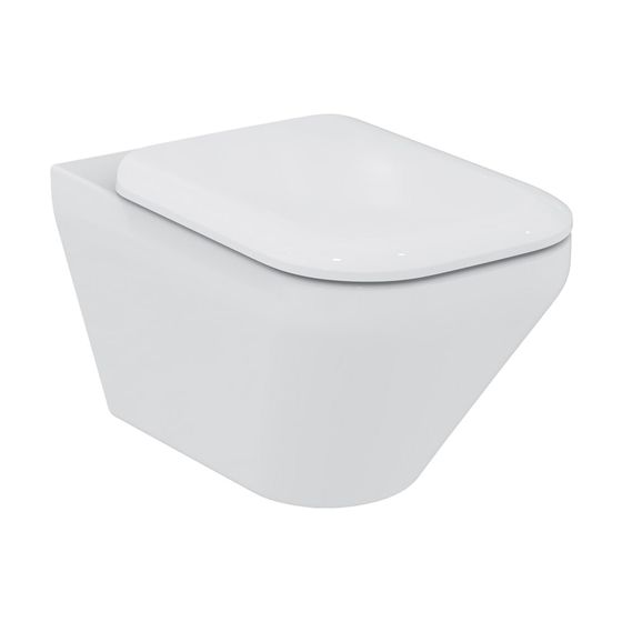 Ideal Standard Wandtiefspül-WC Tonic II, Spülrandlos, unsichtbare Befür, 355x560x350mm, Weiß
