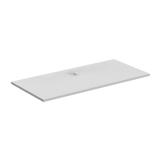 Ideal Standard Rechteck-Brausewanne Ultra Flat S, 1800x1000x30mm, Carraraweiß