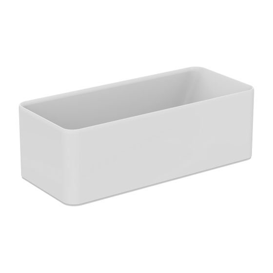 Ideal Standard Körperform-Badewanne Conca, freistehend, 1800x800x600mm, Weiß