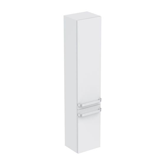 Ideal Standard untere Tür Tonic II, für Hochschrank, Anschlag rechts, 350mm, Hochglanz weiß lackiert