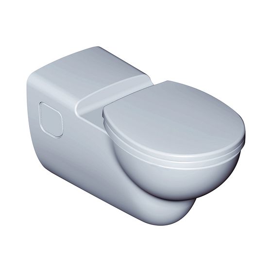 Ideal Standard Wandtiefspül-WC Contour21, ohne Spülrand, barrierefrei, 360x700x400mm, Weiß