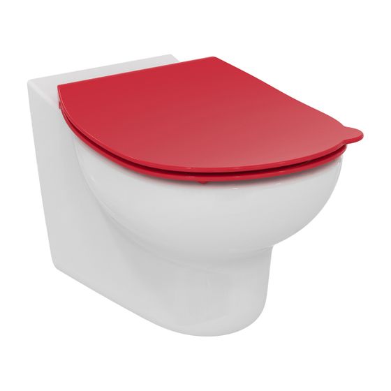Ideal Standard WC-Sitz Contour21 Schools, für Kinder 7-11J., Rot