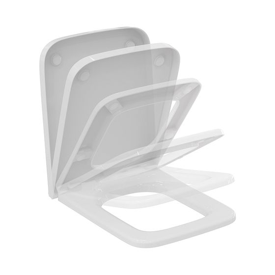 Ideal Standard WC-Sitz Blend Cube Softclosing 365x455x35mm Weiß