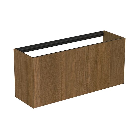 Ideal Standard Waschtisch-Unterschrank Conca, 1 Auszug, ohne Platte, 1200x373x540mm, Walnuss Dunkel