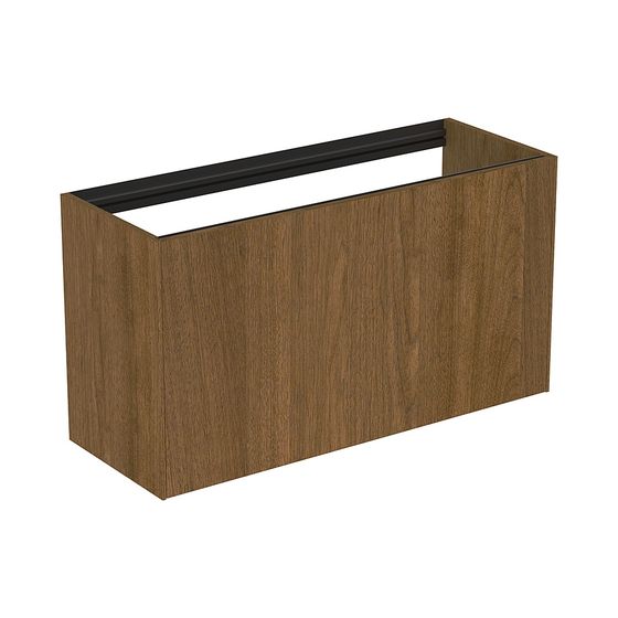 Ideal Standard Waschtisch-Unterschrank Conca, 1 Auszug, ohne Platte, 1000x373x540mm, Walnuss Dunkel