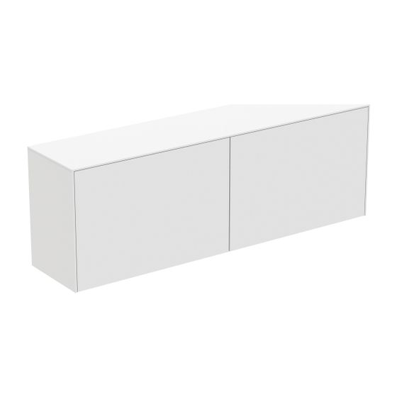 Ideal Standard Waschtisch-Unterschrank Conca, 2 Auszüge, ohne Ausschnitt, 1587x373x550mm, Weiß