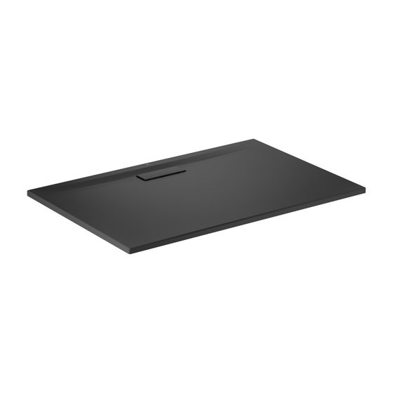 Ideal Standard Rechteck-Brausewanne Ultra Flat New, 1200x800x25mm, Schwarz