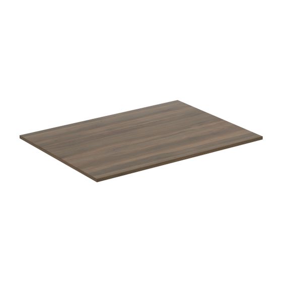 Ideal Standard Holzplatte Adapto, für den Unterbau, 700x505x12mm, Walnuss Dekor