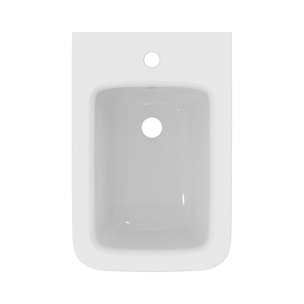 Ideal Standard Wand-Bidet Blend Cube 1 Hahnloch, 360x540x250mm Weiß mit IdealPlus... IST-T3687MA 8014140468592 (Abb. 3)