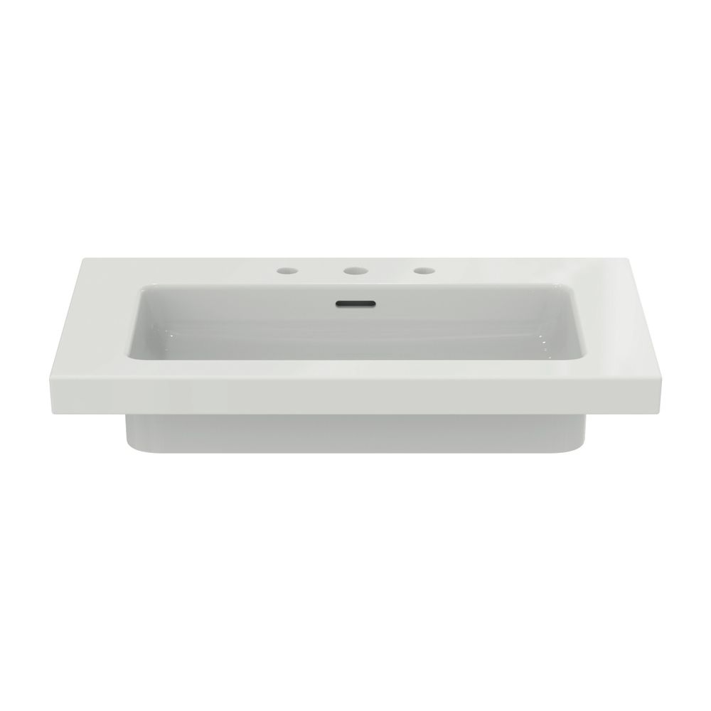 Ideal Standard Möbelwaschtisch Extra 3 Hahnlöcher mit Überlauf 810x510x150mm Weiß... IST-T436401 8014140482581 (Abb. 3)