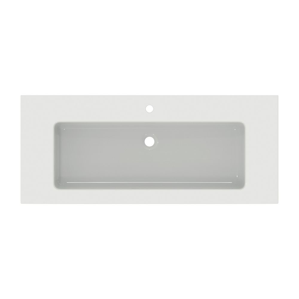 Ideal Standard Möbelwaschtisch Extra 1 Hahnloch, mit Überlauf 1210x510x150mm Weiß mit Idea... IST-T4370MA 8014140487357 (Abb. 2)