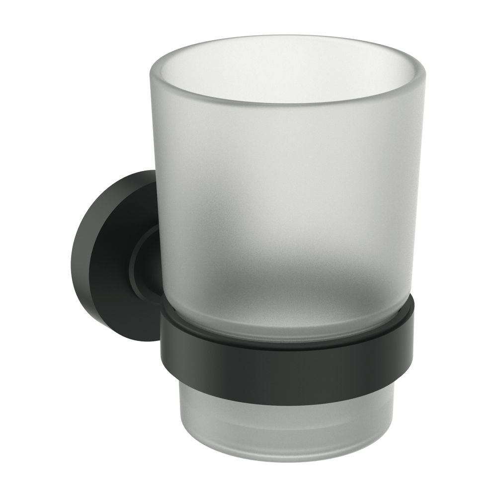 Ideal Standard Accessoires-Paket IOM WC-Bürste Mundglas Seifenschale Silk Black... IST-A9245XG 4015413044813 (Abb. 6)