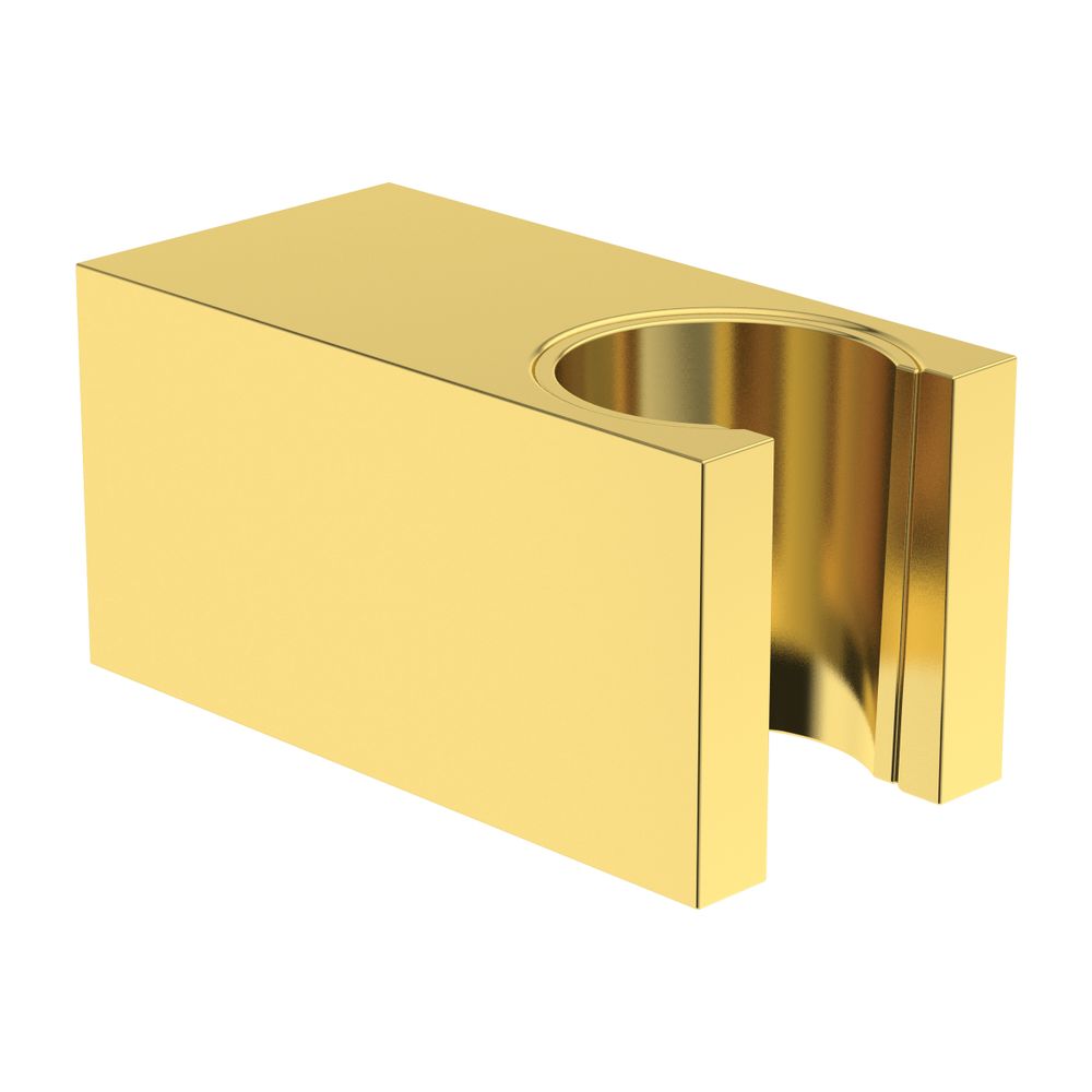 Ideal Standard Wandhalter Idealrain, eckige Rosette, für Handbrause, Brushed Gold... IST-BC770A2 3800861085546 (Abb. 1)