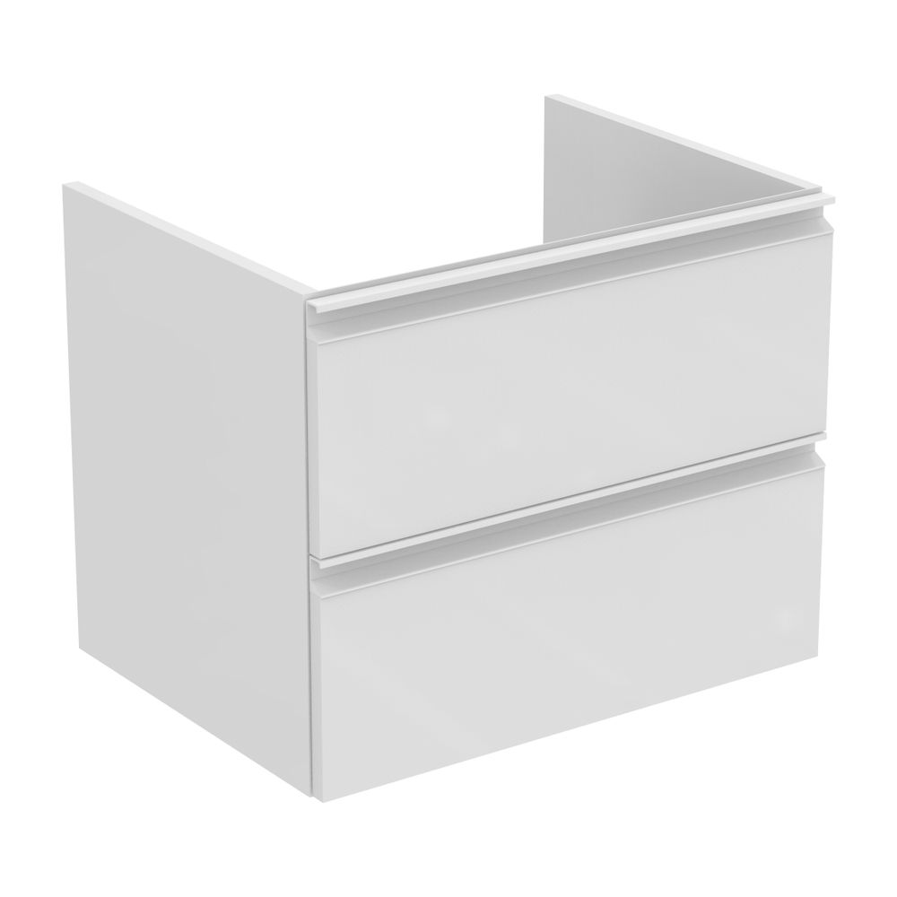 Ideal Standard Waschtisch/Möbel-Paket Connect E, mit Waschtisch 600mm, Weiß/Hochglanz weiß... IST-K8698WG 4015413027298 (Abb. 2)