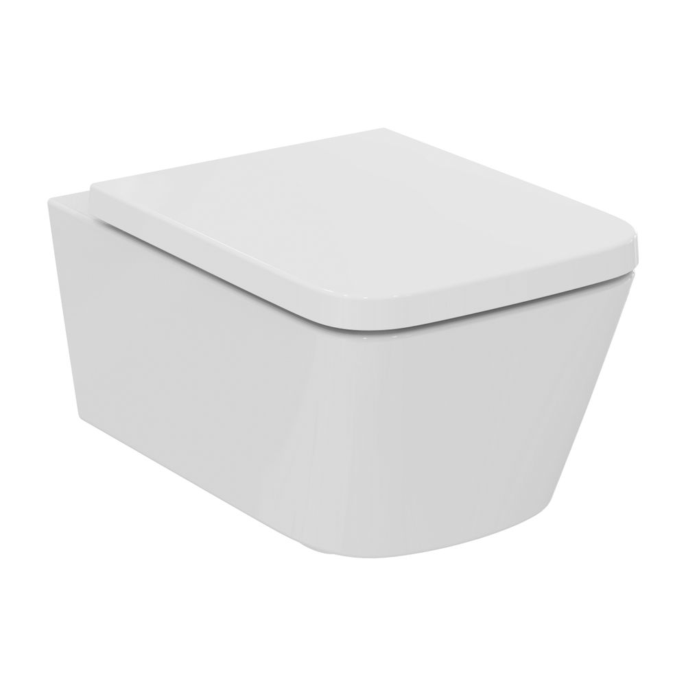 Ideal Standard Wandtiefspül-WC Blend Cube AquaBlade 355x540x350mm Weiß mit IdealPlus... IST-T3686MA 8014140468585 (Abb. 1)