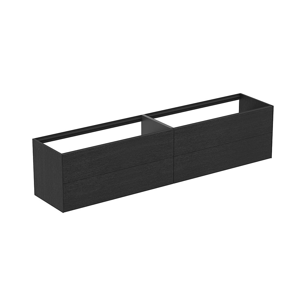 Ideal Standard Waschtisch-Unterschrank Conca, 4 Auszüge, ohne Platte, 2385x505x540mm, Eich... IST-T4336Y4 8014140464907 (Abb. 1)