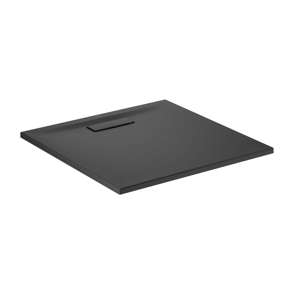 Ideal Standard Quadrat-Brausewanne Ultra Flat New, 800x800x25mm, Schwarz... IST-T4466V3 8014140486282 (Abb. 1)