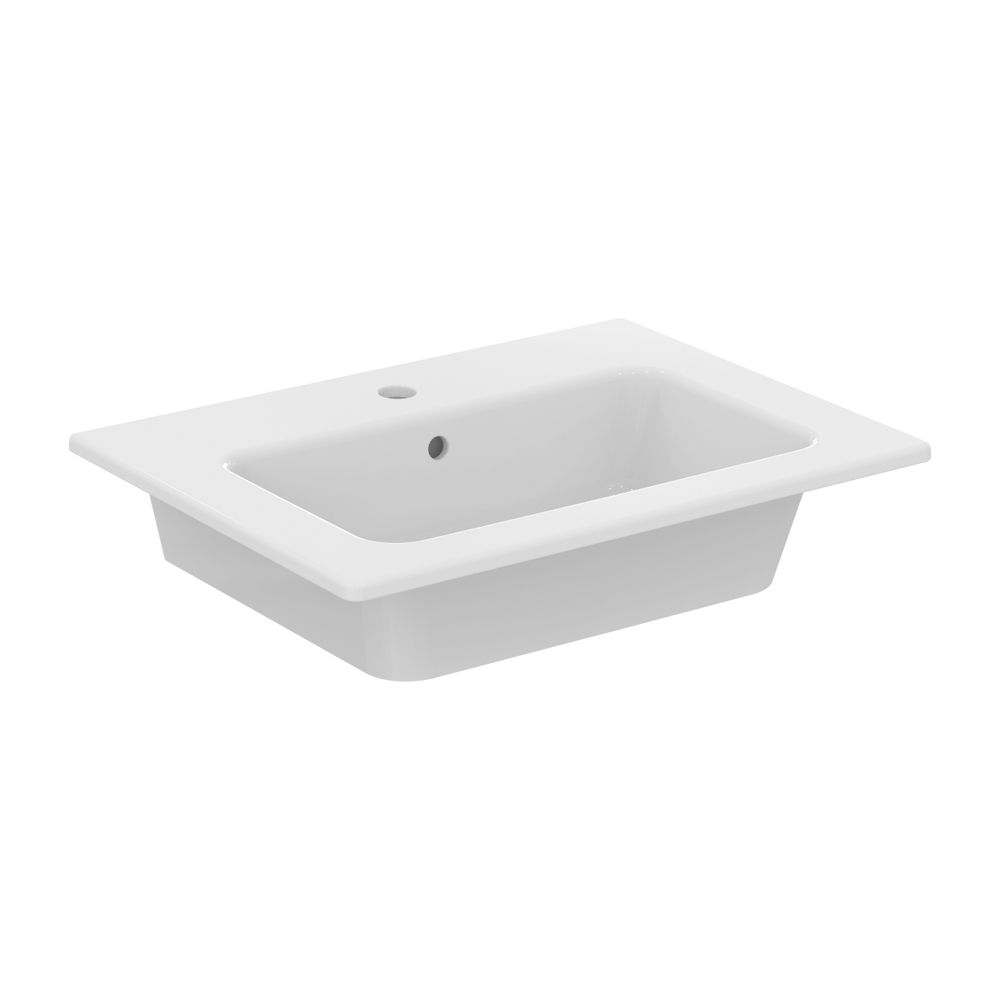 Ideal Standard Waschtisch/Möbel-Paket Connect E, mit Waschtisch 600mm, Weiß/Hochglanz weiß... IST-K8698WG 4015413027298 (Abb. 3)