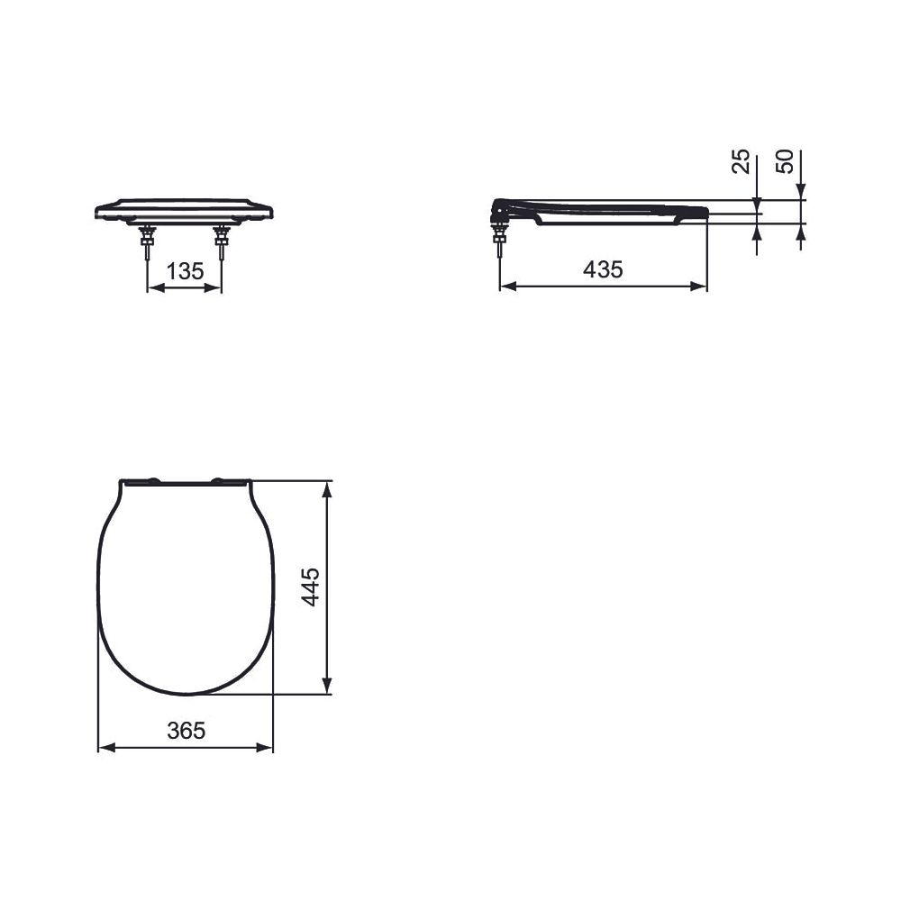 Ideal Standard WC-Sitz Connect Air Wrapover Softclosing Weiß... IST-E036801 5017830514619 (Abb. 6)