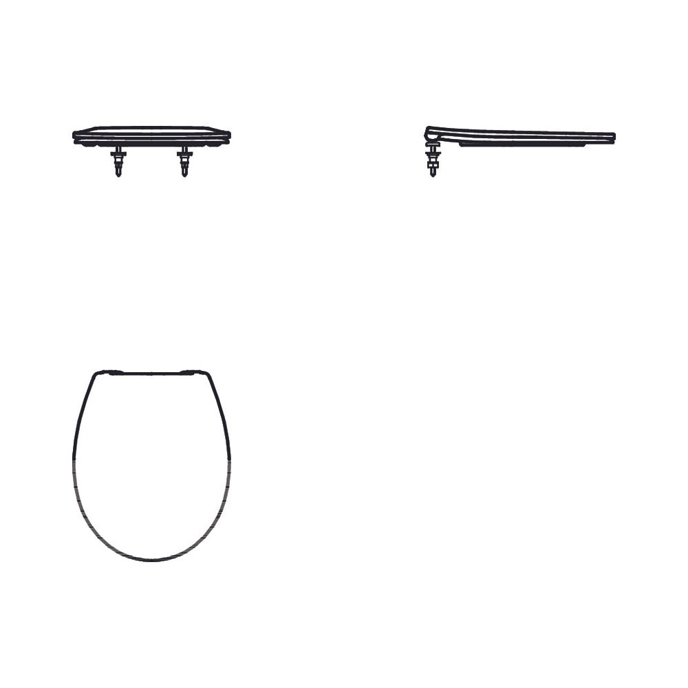 Ideal Standard WC-Sitz Design Eurovit, Weiß... IST-E131701 5017830525875 (Abb. 3)
