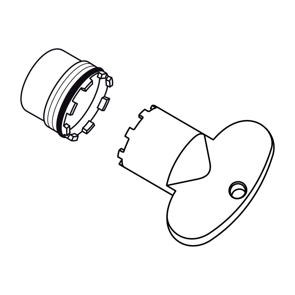 Ideal Standard Luftsprudler, M21, 5X1... IST-F961111NU 4015413531887 (Abb. 1)