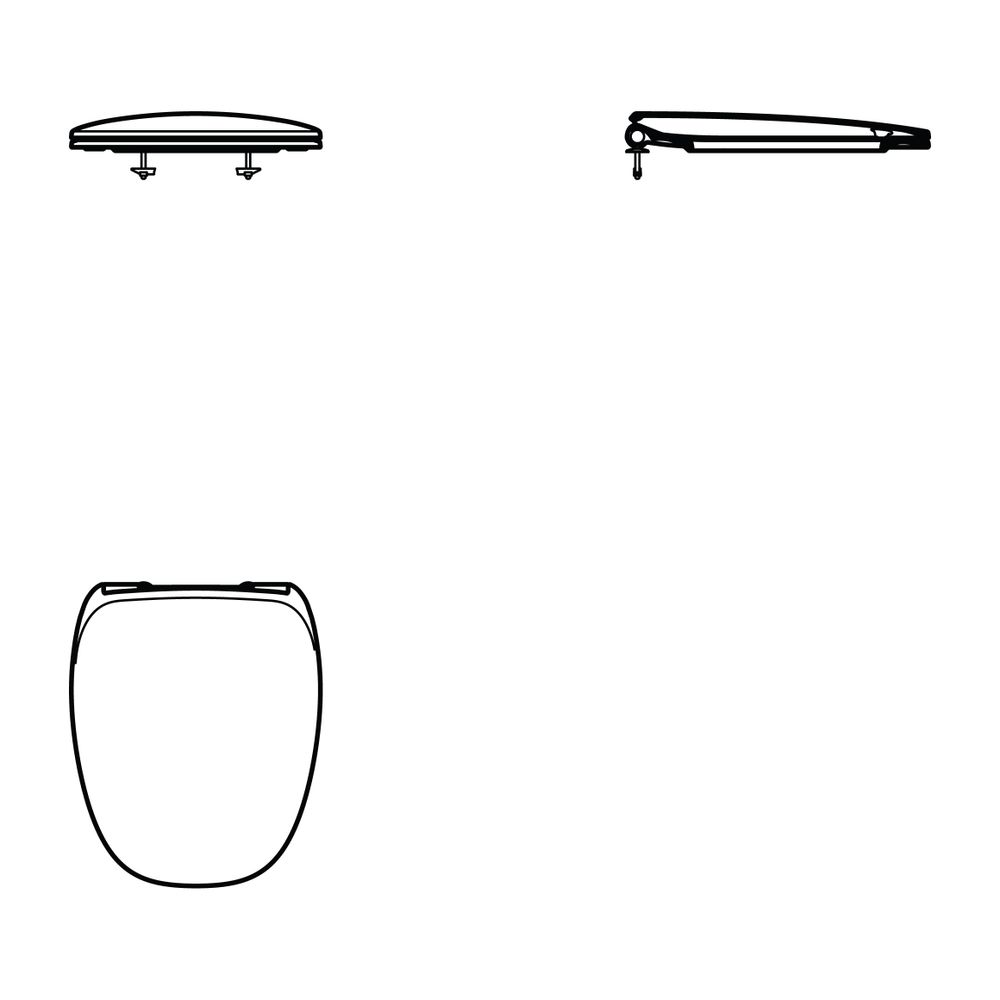 Ideal Standard Dämpfer DEA, für WC-Sitz Softclosing... IST-T290267 8014140425427 (Abb. 3)