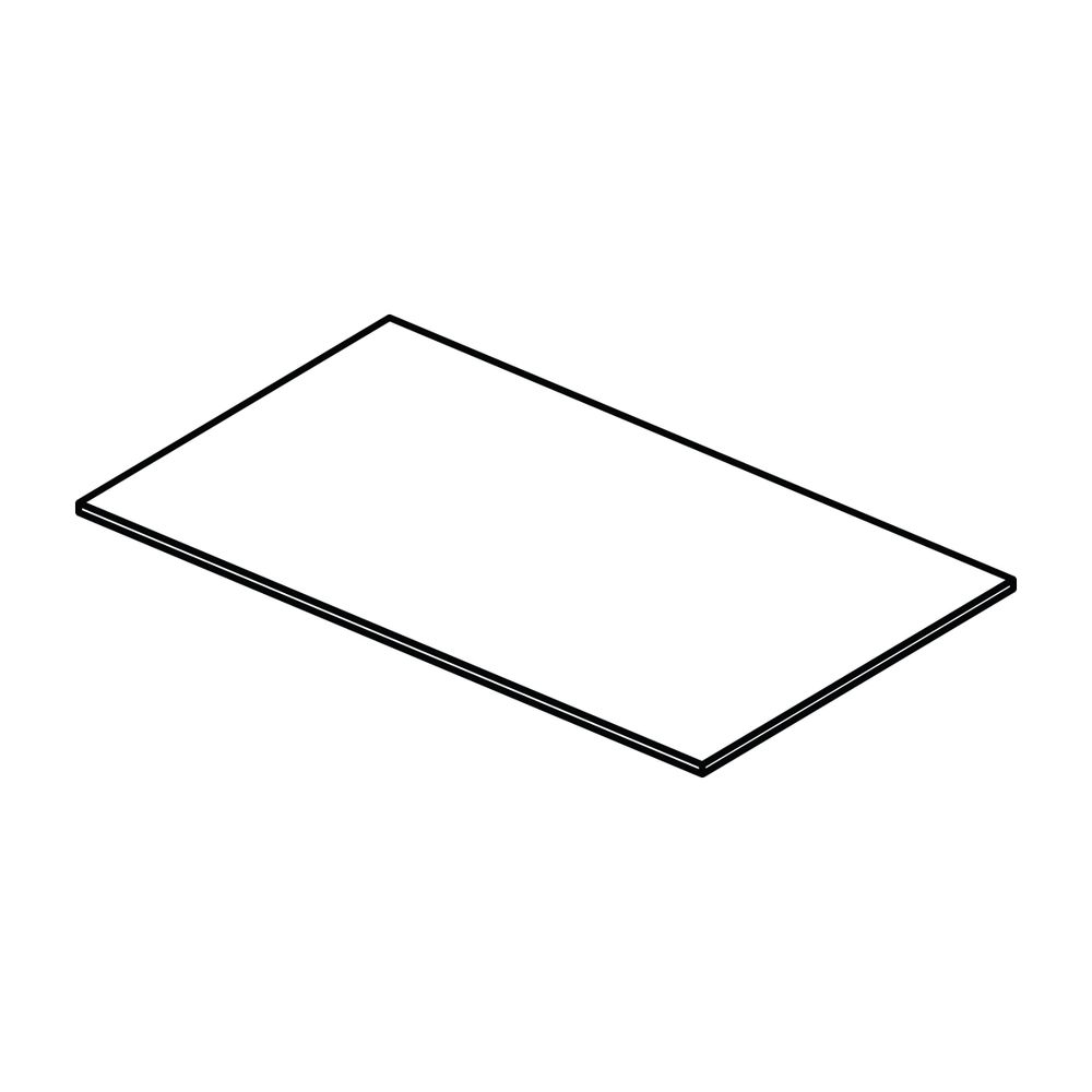 Ideal Standard Holzplatte Adapto, für Standkonsole ohne Waschtischunterschrank, 850x505x12... IST-U8415WG 5017830510734 (Abb. 4)