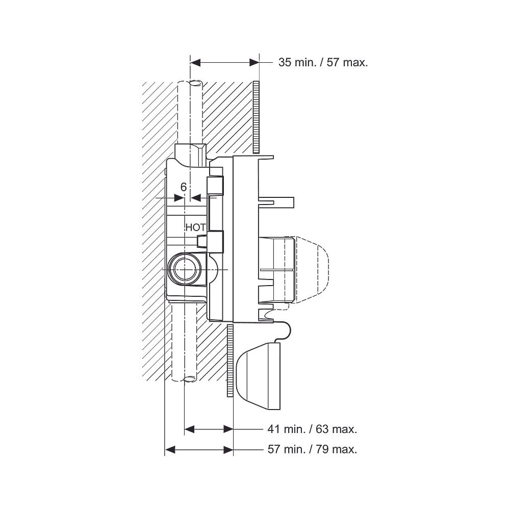 Ideal Standard UP-Bausatz 1 Multiport, für Bade- ohne Brausearmatur... IST-A2363NU 4015413651134 (Abb. 2)