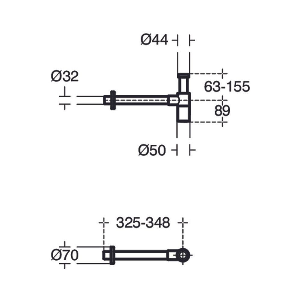 Ideal Standard Designsiphon G 5/4, Silk Black... IST-T4441XG 8014140483397 (Abb. 9)