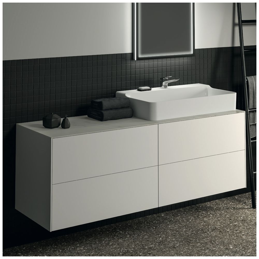 Ideal Standard Waschtisch-Unterschrank Conca, 4 Auszüge, ohne Platte, 1585x505x540mm, Weiß... IST-T3990Y1 8014140462552 (Abb. 5)