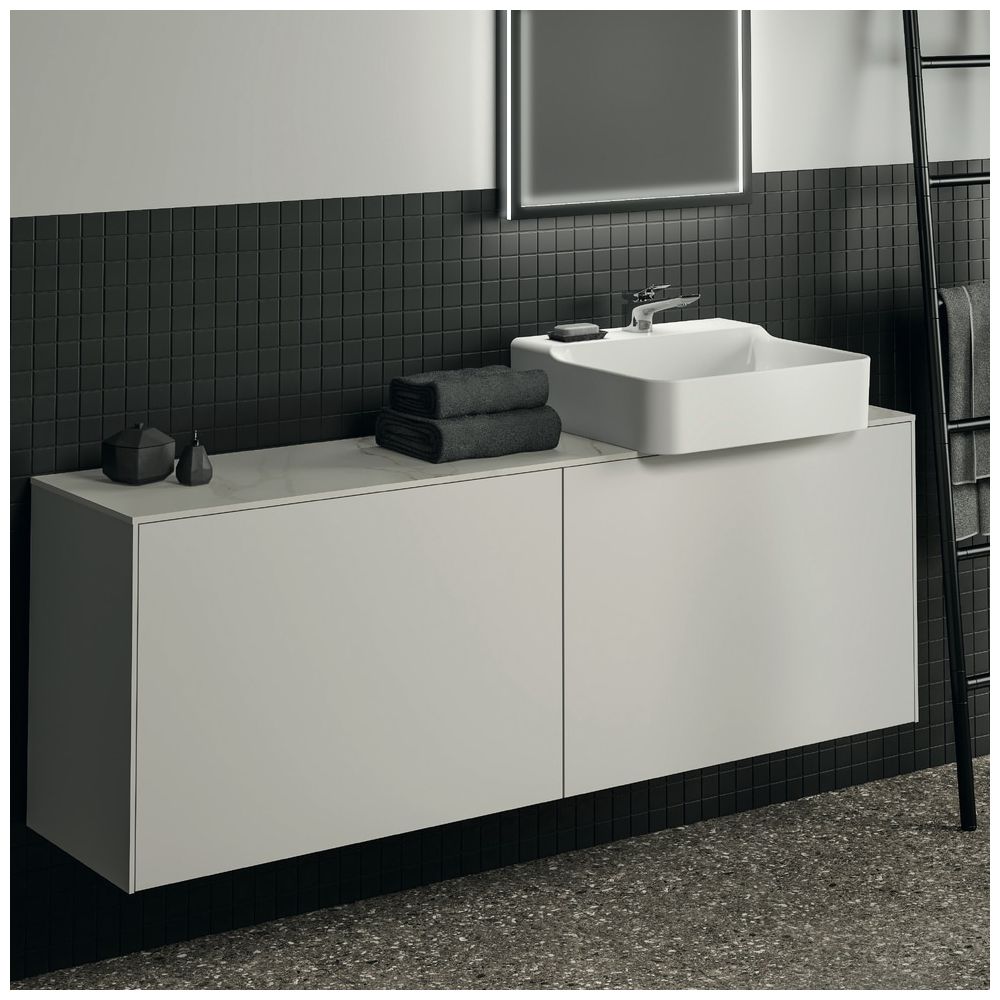Ideal Standard Waschtisch-Unterschrank Conca, 2 Auszüge, ohne Platte, 1585x373x540mm, Weiß... IST-T3996Y1 8014140462910 (Abb. 5)