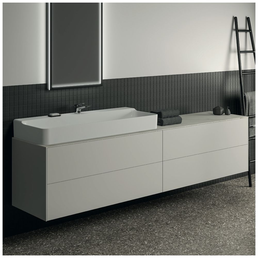 Ideal Standard Waschtisch-Unterschrank Conca, 4 Auszüge, ohne Platte, 2385x505x540mm, Weiß... IST-T4336Y1 8014140464877 (Abb. 5)